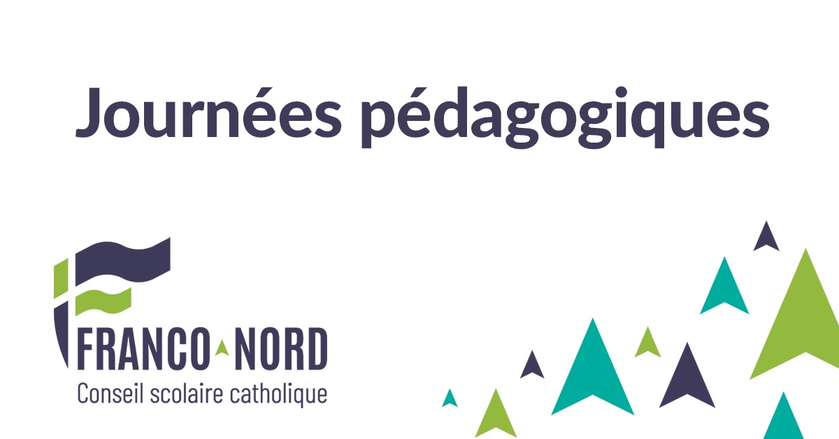 Activités des journées pédagogiques des 2 et 3 septembre 2026