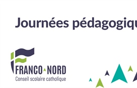 Activités des journées pédagogiques des 2 et 3 septembre 2026