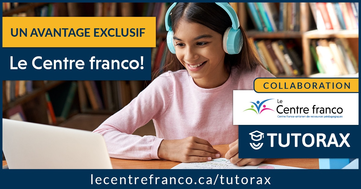 Soutenez la réussite scolaire de votre enfant grâce à deux services offerts en français!