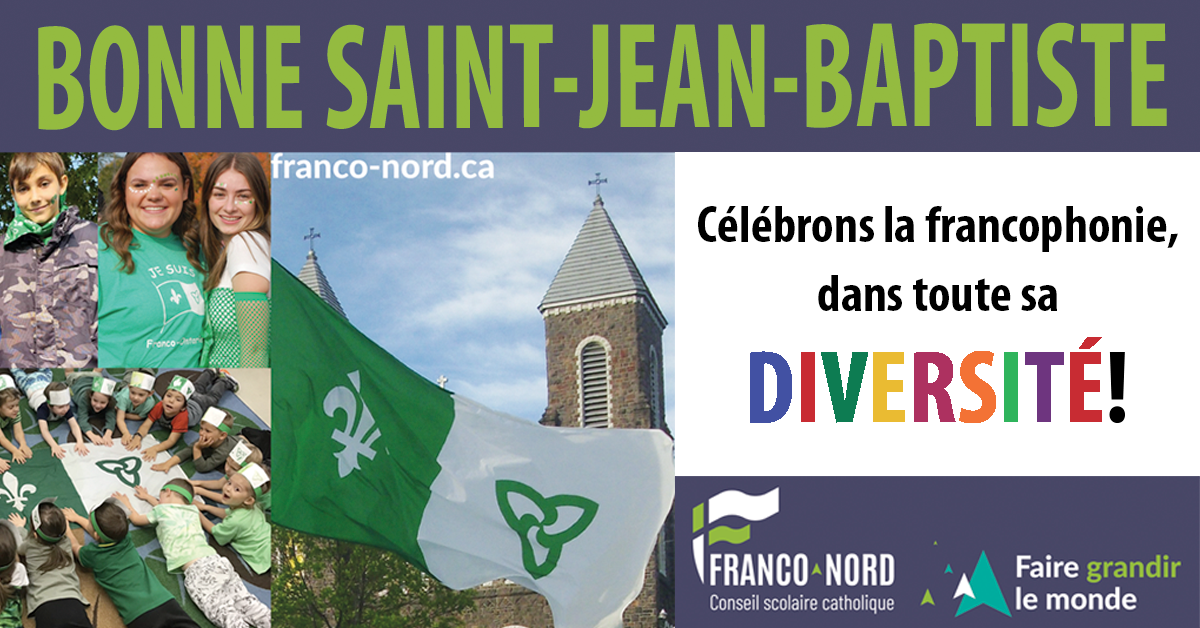 Bonne Saint-Jean-Baptiste!
