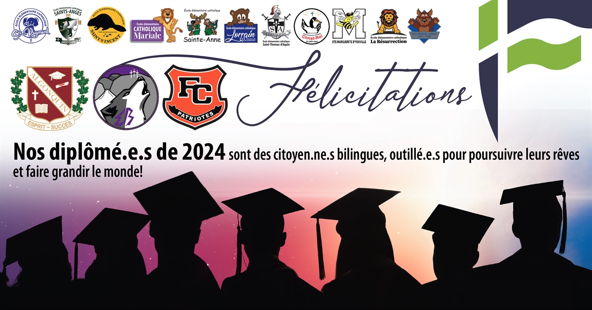 Félicitations aux finissant.e.s de 2024!