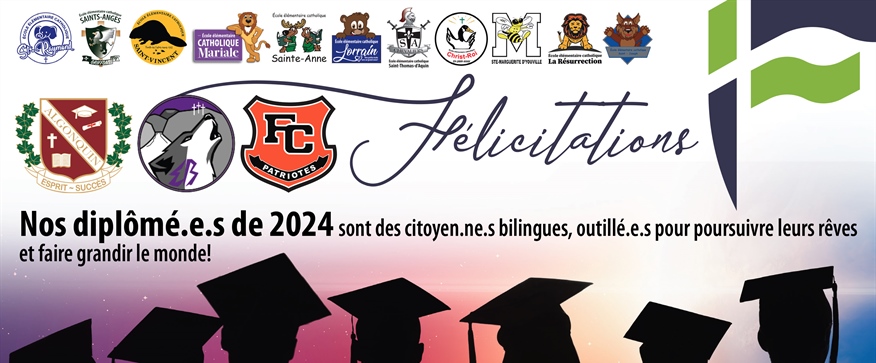 Félicitations aux finissant.e.s de 2024!