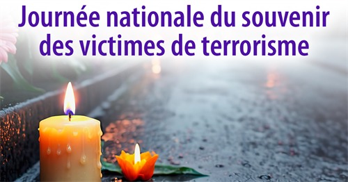 23 juin - Journée nationale du souvenir des victimes du terrorisme