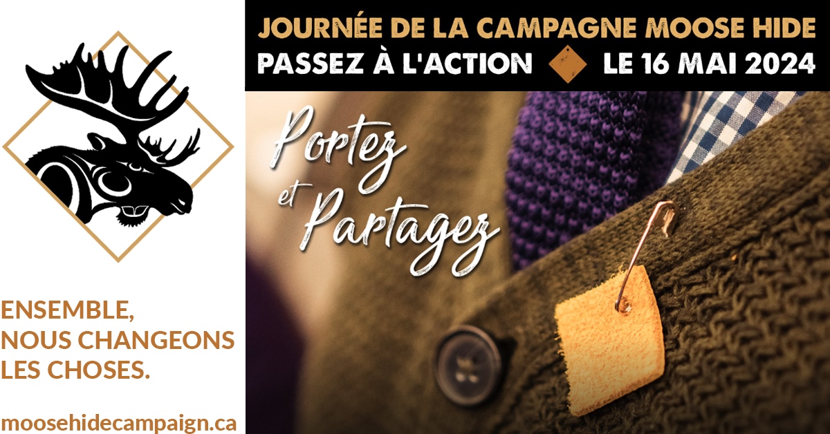 Campagne « Moose Hide » (peau d’orignal)