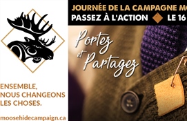 Campagne « Moose Hide » (peau d’orignal)