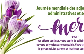 24 avril - Journée mondiale des adjoints administratifs, adjointes administratives et secrétaires