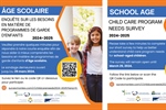 Enquête sur les besoins de programmes de garde d’enfants