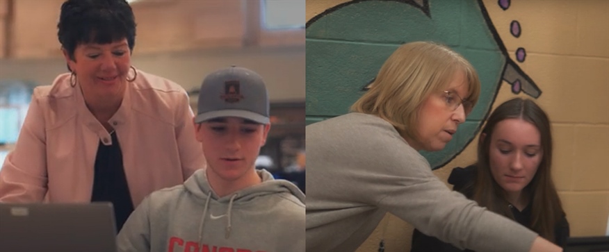 Deux membres du personnel au CSCFN grandes Lauréates du Prix du Mérite franco-ontarien 2024