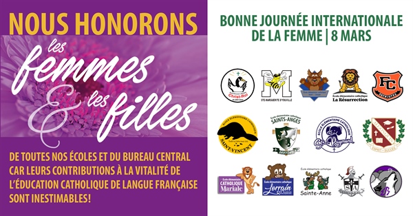 8 mars - Journée internationale de la femme