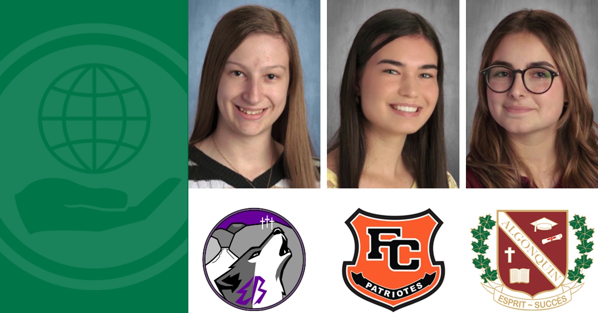 Récipiendaires Franco-Nord 2023-2024 prix « Service au-dessus de soi », Club Rotary de North Bay