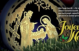 Merci à Dieu de nous avoir envoyé son fils comme un trésor et un cadeau!