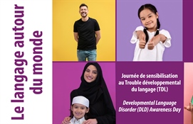 20 octobre : Journée de sensibilisation au Trouble développemental du langage (TDL)