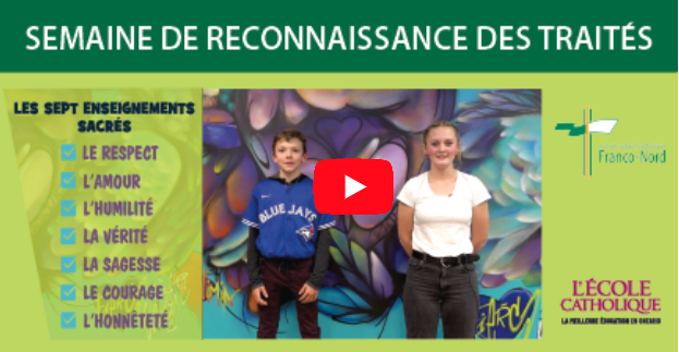 5 au 11 novembre - Semaine de reconnaissance des traités