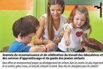 17 octobre - Journée de reconnaissance des éducatrices et éducateurs de la...