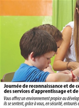 17 octobre - Journée de reconnaissance des éducatrices...