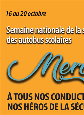 16-20 octobre : Semaine nationale de la sécurité des...
