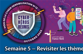Mois de la cyber-sensibilisation 2023, Semaine 5