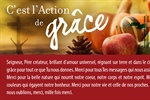 Joyeuse Action de grâce à tous!