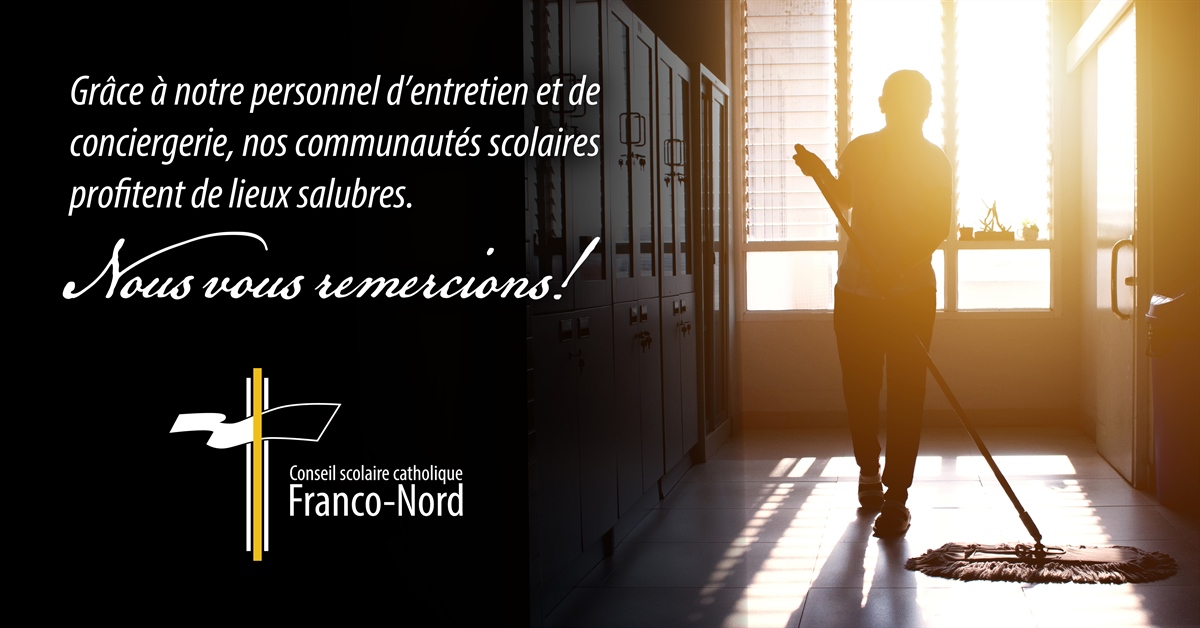 Journée de reconnaissance du personnel d’entretien et de conciergerie