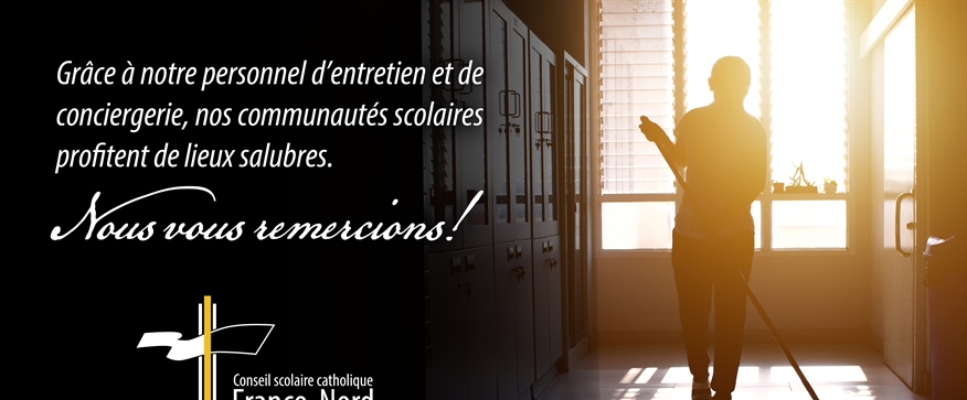 Journée de reconnaissance du personnel d’entretien et de conciergerie