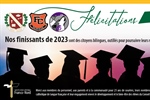 Félicitations à toutes les finissantes et tous les finissants de 2023 !