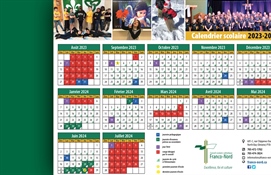 Calendrier scolaire 2023-2024