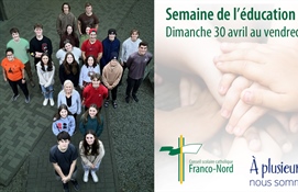 Célébrons notre identité unique et la contribution de l'éducation catholique de langue française en Ontario!