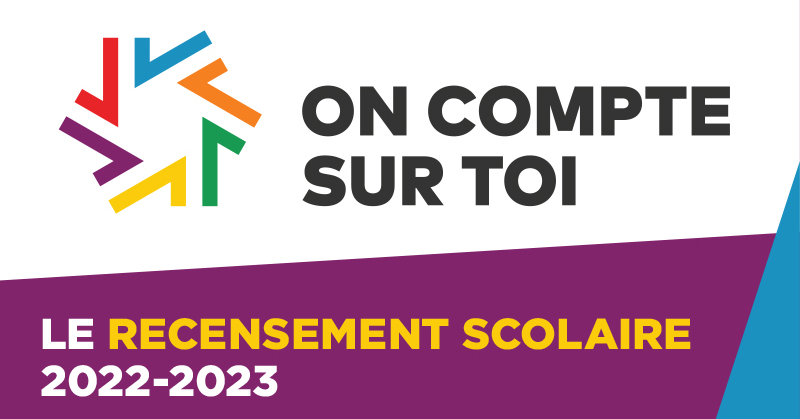 Recensement scolaire 2022-2023