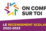 Recensement scolaire 2022-2023