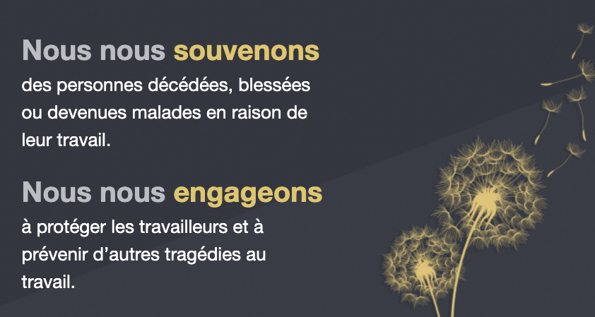 28 avril - Jour de deuil national