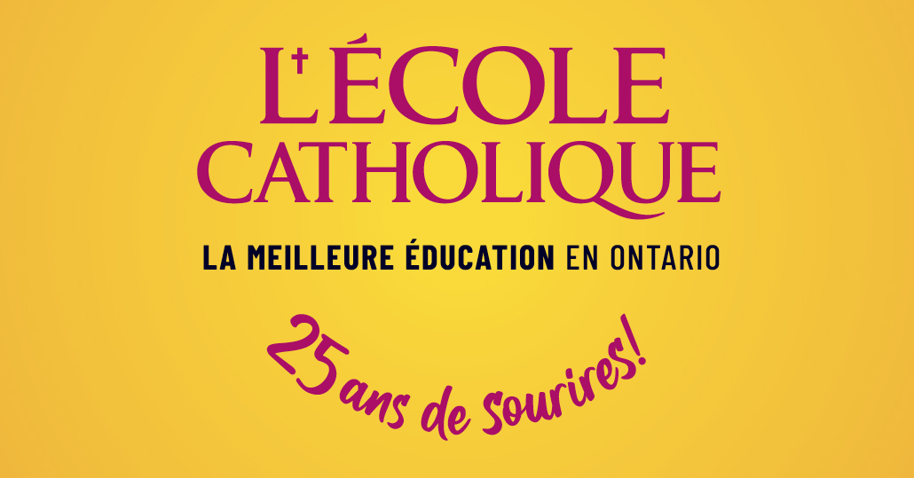 L’École catholique célèbre 25 ans de sourires