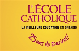 L’École catholique célèbre 25 ans de sourires