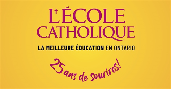 L’École catholique célèbre 25 ans de sourires
