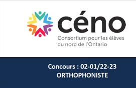 Affichage de poste : Orthophoniste