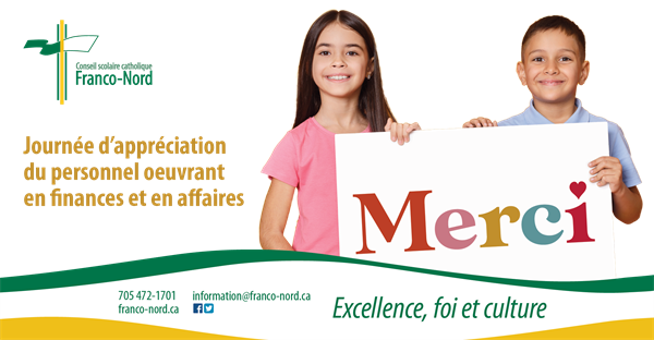 Journée de reconnaissance du personnel oeuvrant en finances et en affaires - 17 janvier