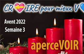 CROIRE pour mieux VOIR