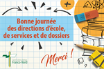 8 décembre - Journée des directions d'école, de services et de dossiers