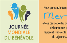 5 décembre - Journée mondiale du bénévolat