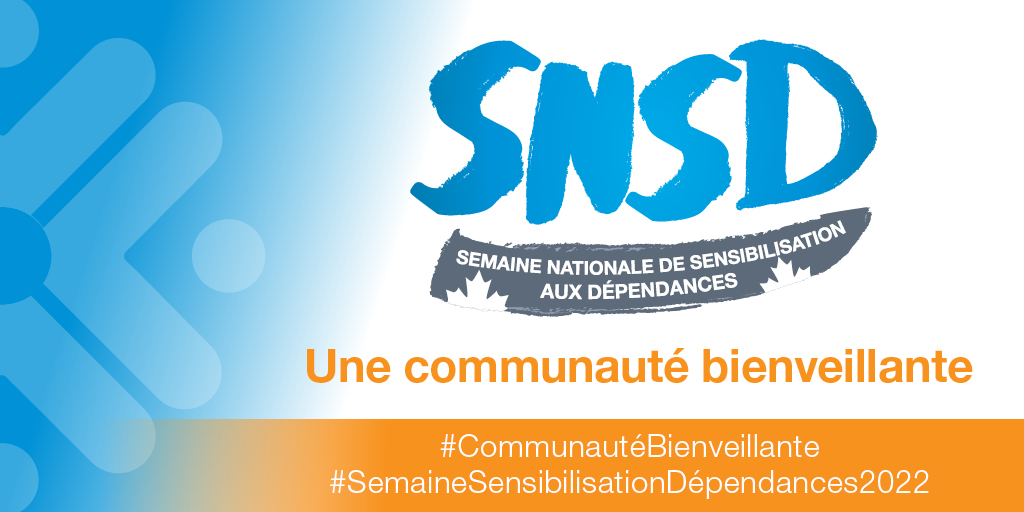 20 au 26 novembre - Semaine nationale de sensibilisation aux dépendances