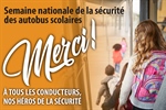 17-21 octobre : Semaine nationale de la sécurité des autobus scolaires
