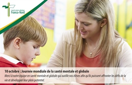 Journée mondiale de la santé mentale et globale