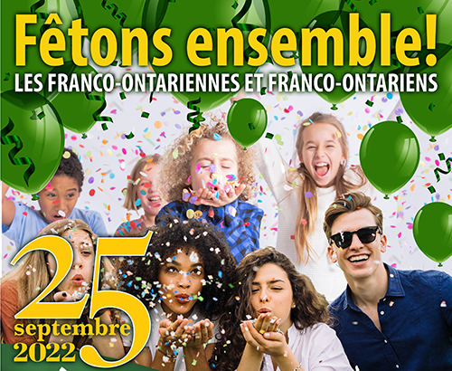 Fêtons ensemble la journée des Franco-Ontariennes et des Franco-Ontariens le 25 septembre!