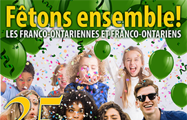 Fêtons ensemble la journée des Franco-Ontariennes et des Franco-Ontariens le 25 septembre!