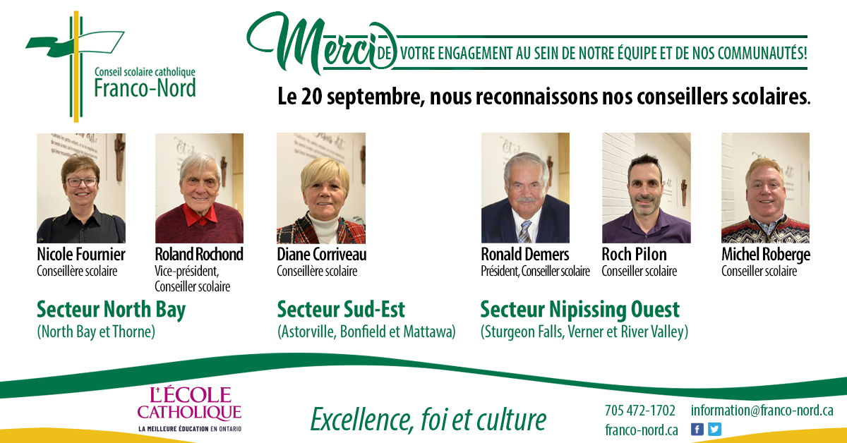 Journée de reconnaissance des conseillers scolaires