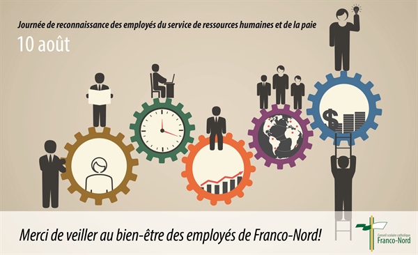 Journée de reconnaissance des employés du service de ressources humaines et de la paie
