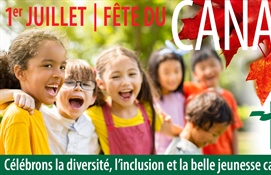1er juillet : fête du Canada