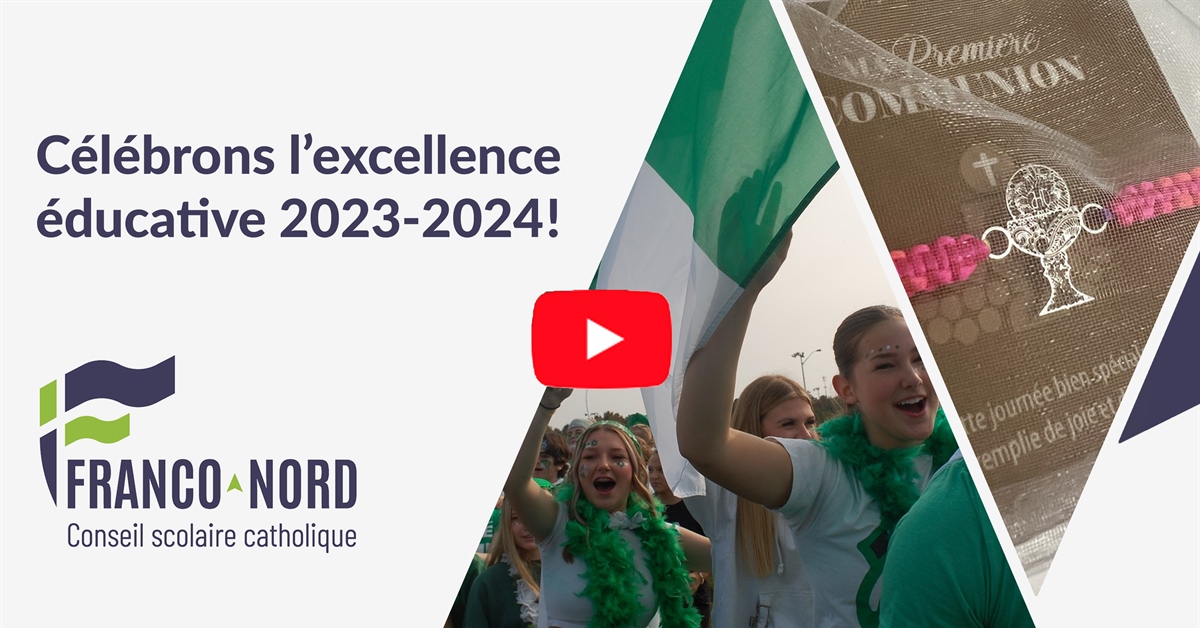 Message et prière de fin d'année 2023-2024