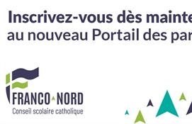 Invitation à s’inscrire au nouveau Portail des parents