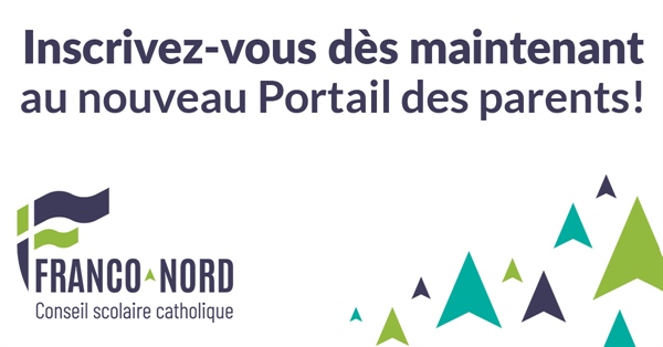 Invitation à s’inscrire au nouveau Portail des parents