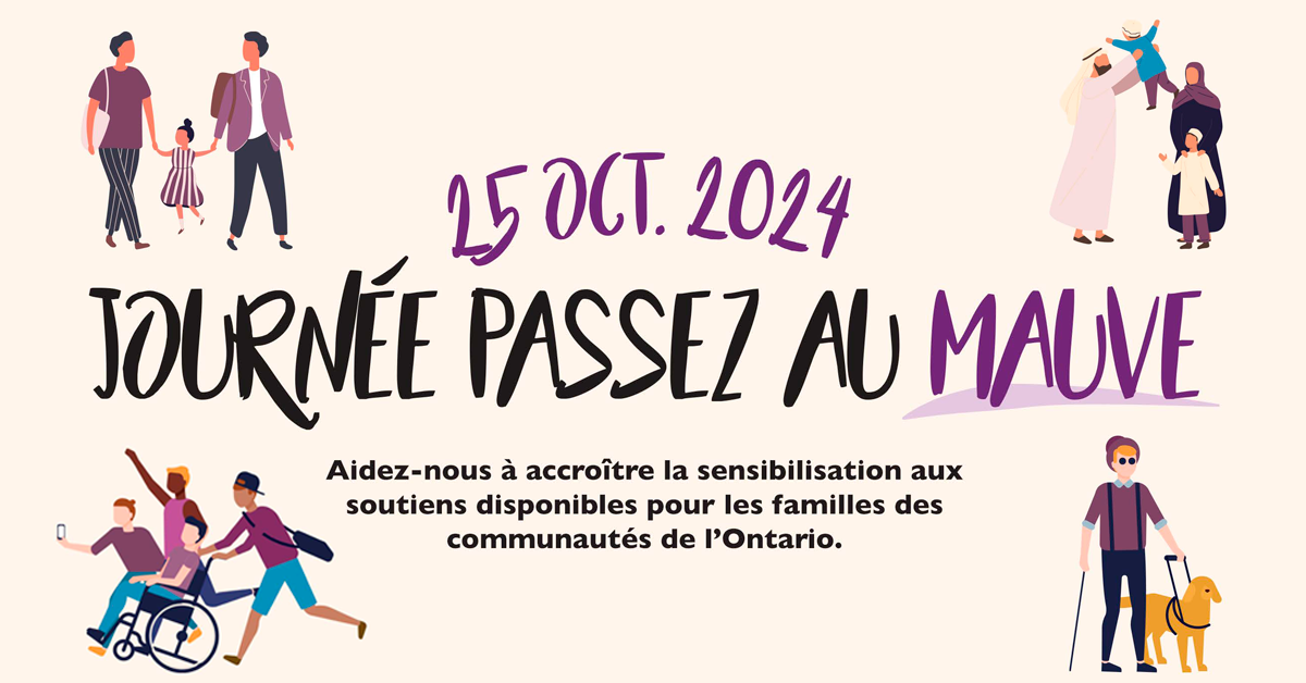 25 octobre « Passez au mauve » !